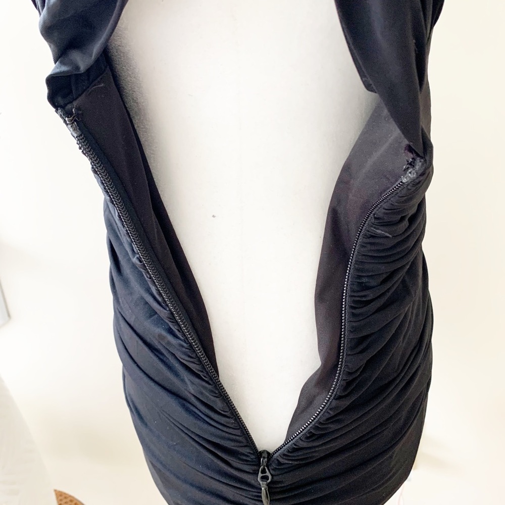 BCBGMaxAzria Ruched Mini Dress - Picture 5 of 8